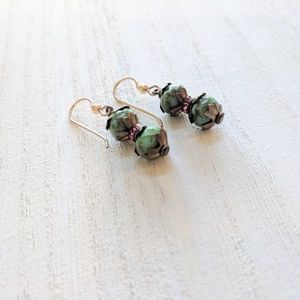 Julz Jewelry Vintage Australian Crystal Earrings